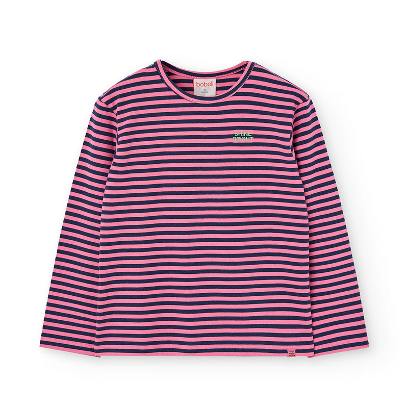 Knit Striped T-Shirt - Stripes