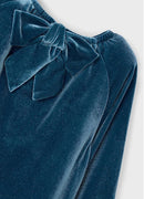 Sparkly Velvet Dress - Ocean