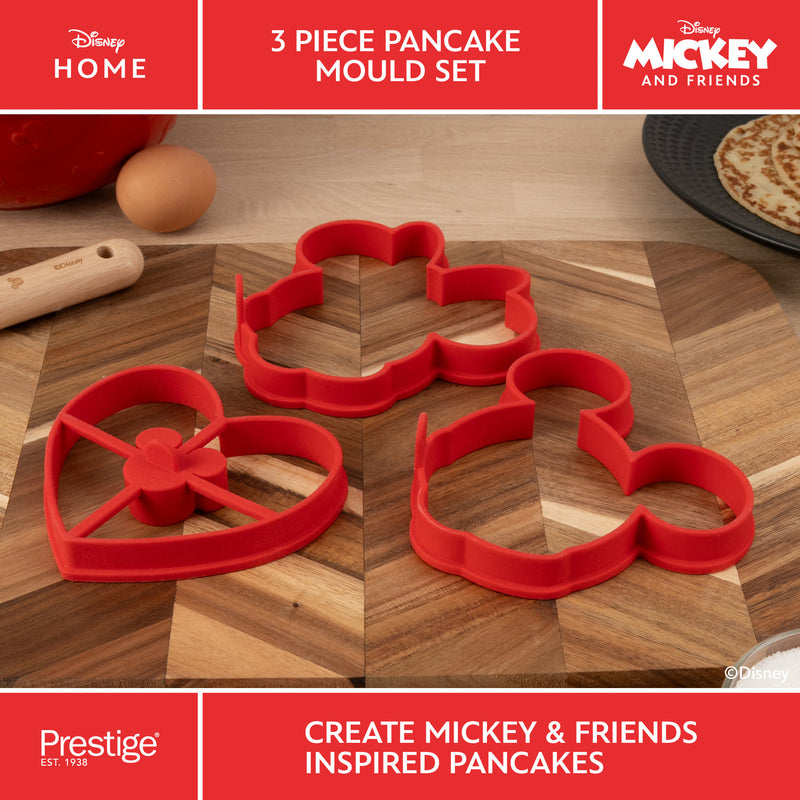 Disney Pancake 3 Piece Cutter Set