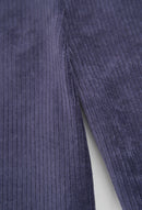 Corduroy Knit Trousers - Navy
