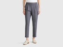 Stripe Trousers - Grey