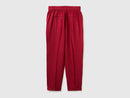 Linen Cigarette Trouser - Strawberry