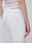 Slim Stretch Cotton Chino - White