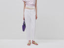 Slim Stretch Cotton Chino - White