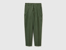 Slim Stretch Cotton Chino - Forest Green