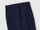 Slim Stretch Cotton Chino - Navy