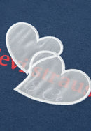 Hearts Oversized Tee - Big Dipper