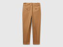 Plain Slim Fit Chino - Sand