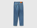 Slim Fit Denim Chino - Denim