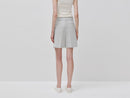 Check Bermuda Shorts - Light Green