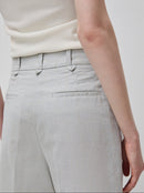 Check Bermuda Shorts - Light Green