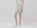 Check Bermuda Shorts - Light Green