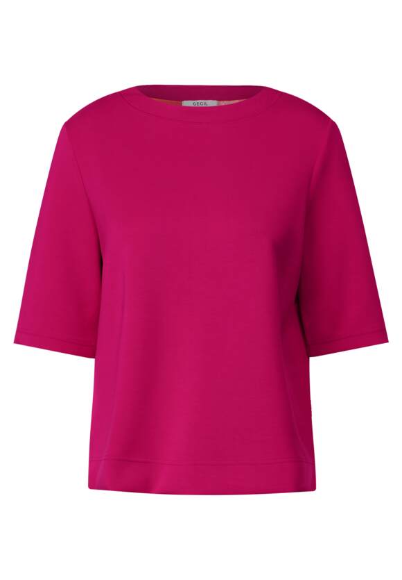 Modal Short Sleeve Sweatshirt - Pink Sorbet