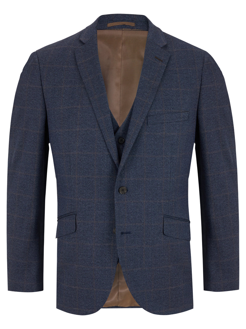 Dale 3 Piece Suit - Dark Blue