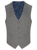 Peppe Mix & Match Tapered Fit Waistcoat - Dark Grey