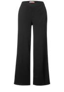Straight Leg Trouser - Black