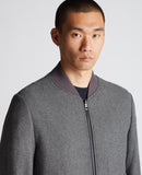 Colter Bomber Jacket - Dark Grey