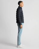 Kaleb Quilted Jacket - Navy1