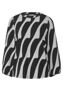 Big Graphic Dessin Shirt - Black