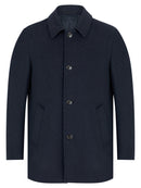 Branson Overcoat - Navy1