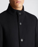 Jonah Overcoat - Black