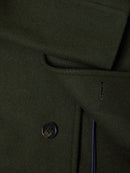 Aiden Wool Coat - Dark Lovat