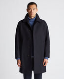 Aiden Wool Coat - Navy1