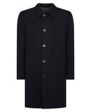 Aiden Wool Coat - Navy1
