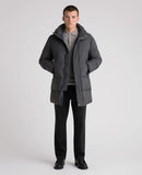 Tate Quilted Parka - Charcoal