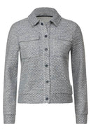 Boucle Jacket - Casual Denim Blue