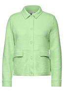 Short Structured Jacket - Matcha Lime
