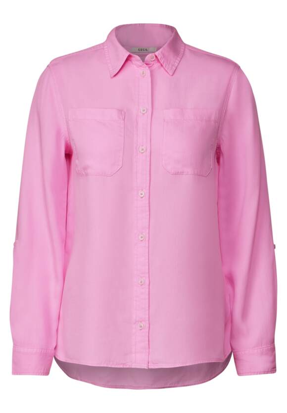 Color Lyocell Blouse - Tender Rose