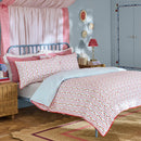 Treasure Stripe Duvet Cover Set - Red/Navy