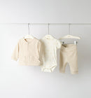 3-Piece Newborn Set - Cream