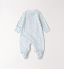 Romper - White Sea Green