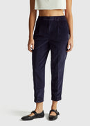 Velvet Cord Chino - Navy