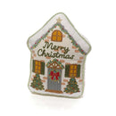 Merry Christmas Holly Cottage Cushion