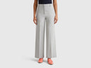 Wide Leg Trouser - Grey