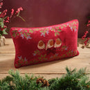 Christmas Triple Robin Cushion
