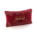 Christmas Triple Robin Cushion