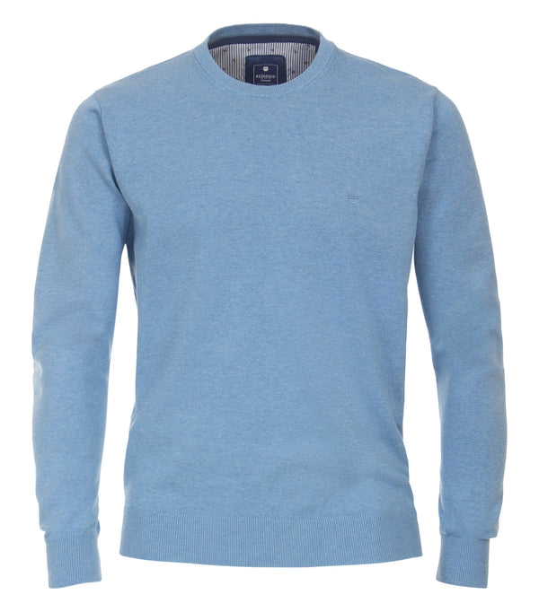 Round Neck Jumper - Blue 120