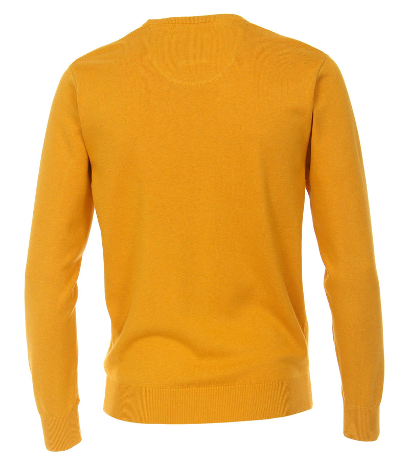 Round Neck Jumper - Yellow