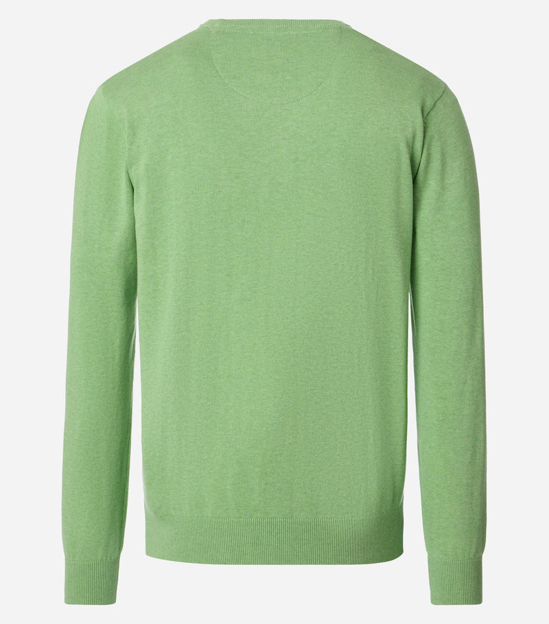 Round Neck Jumper - Green