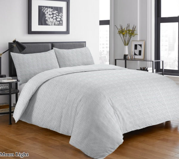 Moonlight Stripe Duvet Cover Set