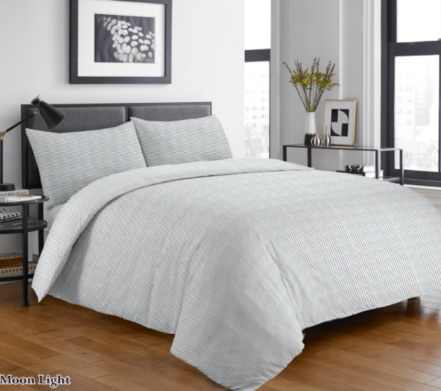 Moonlight Stripe Duvet Cover Set
