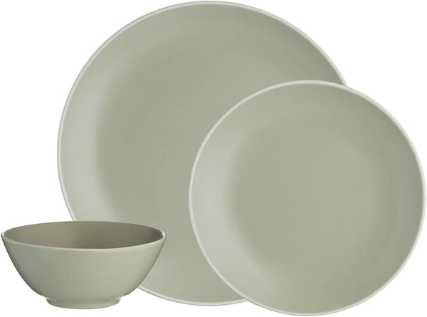 Classic Collection Green 12pc Dinner Set