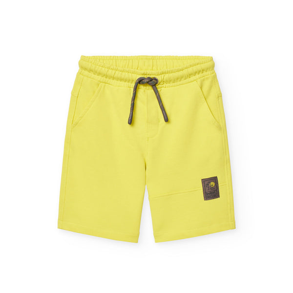 Fleece bermuda shorts - Anisette