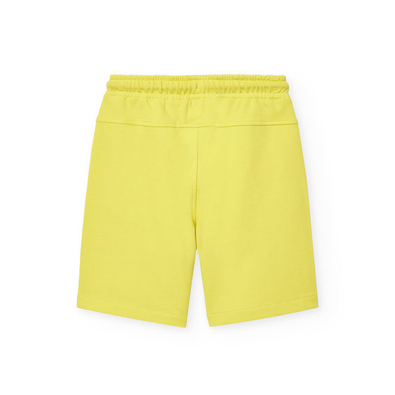 Fleece bermuda shorts - Anisette