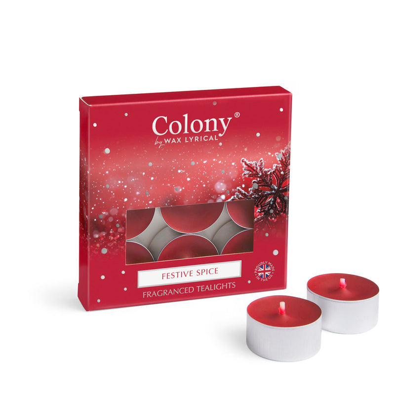 Tealights 9 Pack - Winter Spice