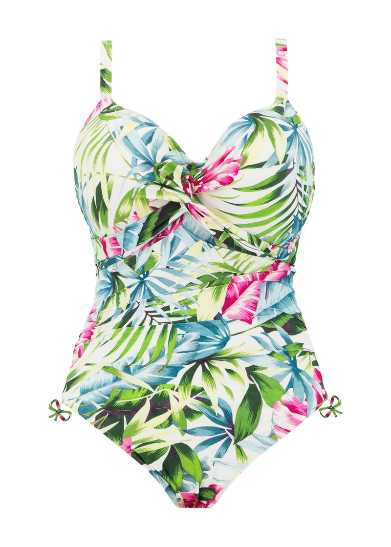 Langkawi UW Twist FrontSwimsuit - White